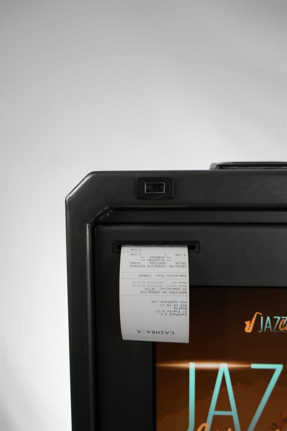 El CashBank imprime el ticket tras un cobro autónomo